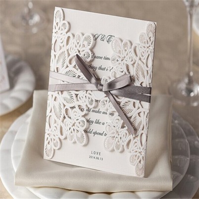 100Pcs-Ribbon-Bowknot-Wedding-Invitation-font-b-Card-b-font-White-Hollow-Invitations-Blank-Inner-Sheet